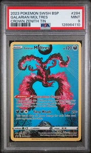 Galarian Moltres SWSH284 SWSH: Sword & Shield Promo Cards Holo PSA 9 - Picture 1 of 2
