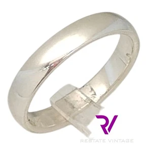 Banda lisa James Avery de plata de ley .925 talla 10 - Imagen 1 de 6