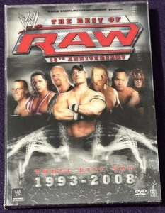 WWE The Best Of Raw 15th Anniversary (1993-2008) 3-Disc Set Wrestling DVD - Imagen 1 de 7