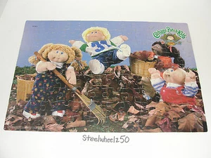 Rompecabezas vintage parche de col para niños COMPLETO 1984 Milton Bradley otoño otoño otoño otoño 100 - Imagen 1 de 3