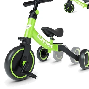 Upgraded 5-in-1 Toddler Trike: Carbon Steel Frame for Ages 1-4 - Easy Assembly - Picture 1 of 9