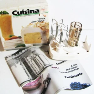 NUEVO Batidor procesador de alimentos Cuisinart DLC-8 accesorio batidor claras de huevo crema spuds - Imagen 1 de 8