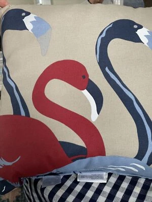 "Nuevo Hampton Bay Flamingo 16""x16"" almohada flamenco" Foto 1 de 4