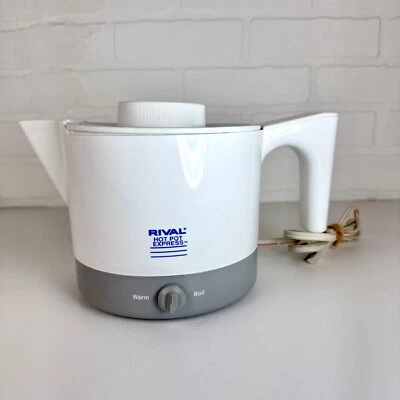 Hervidor eléctrico Rival Hot Pot Express 4070 té fideos sopa agua caliente de colección Foto 1 de 4