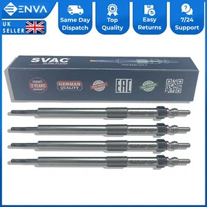 4X Glow Plugs For Renault Megane IV Scenic IV Koleos II Talisman dCi 110650819R - Picture 1 of 8