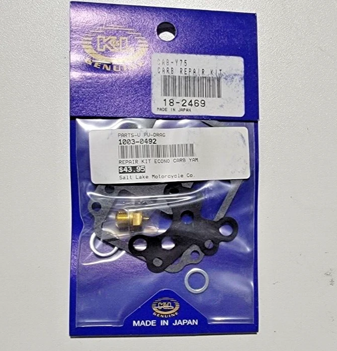 Kit de carburador de reconstrucción económica Yamaha XS650 XS500 TX650 TX750 K&L 18-2469 Foto 1 de 4