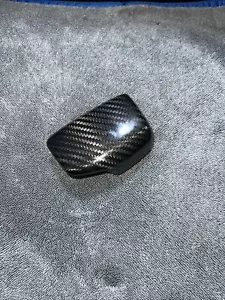 Audi B9 A5 A5 Q7 S4 S5 2016 + Real Carbon Fiber Gear Shift Knob Head Cover Trim - Picture 1 of 3