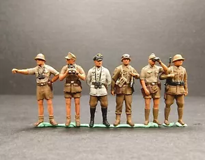 2a guerra mondiale 1/72 carro armato 1:72 Germania comandante del campo di battaglia nordafricano Diorama - Foto 1 di 9