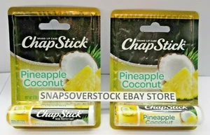 PAQUETE DE 2 CHAPSTICK PIÑA COCO 0,15 OZ. CADA TUBO (X2) NUEVO ENVÍO GRATUITO - Imagen 1 de 1