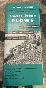 John Deere Tractor Drawn Plows For 1957 Brochure FCCA - Picture 1 of 1
