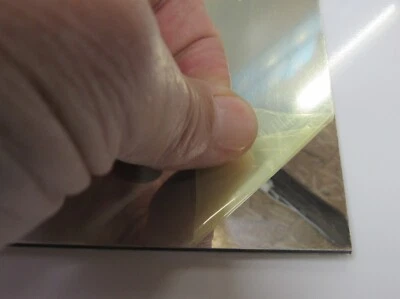 Alu-Verbundplatte 3 mm Spiegel Innen und Außeneinsatz Zuschnitt 945 x 436mm - Bild 1 von 3