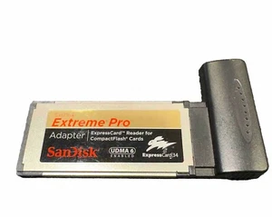 Adaptateur SanDisk Extreme Pro lecteur de carte express pour cartes flash compactes - Photo 1 sur 4