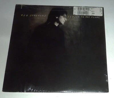 "SS" VINYL RECORD by ROB JUNGKLAS "CLOSER TO THE FLAMEE" (1986) ROCK, BLUES - Image 1 of 2