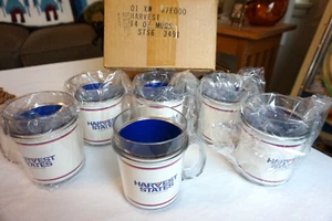 Vintage Harvest States Cooperatives Mugs - Unused Mint Cenex Agricultural Decor - Picture 1 of 13