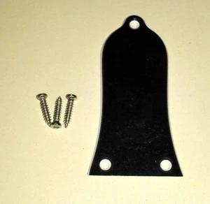 Genuine Epiphone Truss Rod Black Cover 2 Ply BLANK for Electric Guitar Bass NEW - Picture 1 of 4