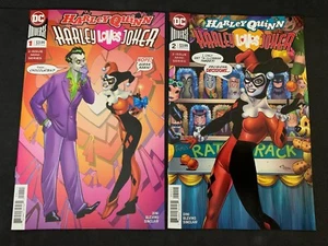 Harley Quinn Harley Loves Joker #1 and #2 DC Comics 2018 - Picture 1 of 6