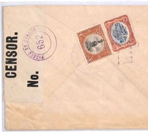 GUATEMALA WW1 Cover PASSED CENSOR *652* USA NYC MUSIC {samwells-covers}YS317 - Picture 1 of 12