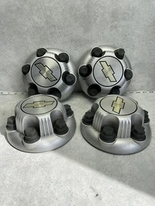 Chevy SILVERADO SUBURBAN TAHOE EXPRESS AVALANCHE OEM Wheel center Cap 6 Lug Set4 - Bild 1 von 8