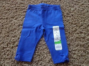 Leggings viola JUMPING BEANS bambina nuovi con etichetta tg 6 mesi con fiocchi cotone/spandex - Foto 1 di 4