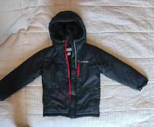 NEW Boy's Columbia Jacket Size S (6-7) Black
