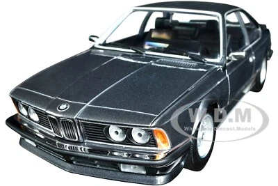 1982 BMW 635 CSI GRAY 1/18 DIECAST MODEL CAR BY MINICHAMPS 155028106 - Image 1 of 4