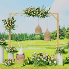 2Pack Gorgeous Wooden Wedding Arch Backdrop Stand Garden Arbor Frame Venue Decor