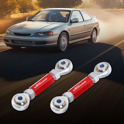 2x Kit de brazos de control de puntera trasera ajustables para Honda Civic CRX 97-01 CR-V 1988-2000 Foto 1 de 4