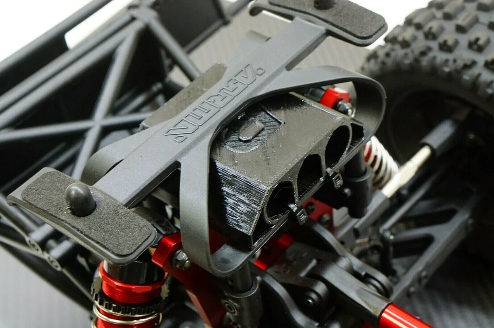 Soporte de poste de cuerpo inserción cojín de impacto actualización para montaje Arrma Mojave 6s Foto 1 de 4