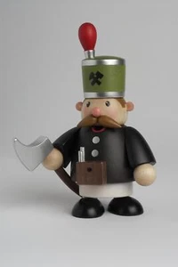 Räuchermann Bergmann mit Steigerstock Mini BxTxH= 8x8x12cm NEU Rauchen Rauch - Picture 1 of 1