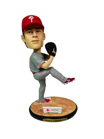COLE HAMELS PHILADELPHIA PHILLIES 2007 BLOOD DRIVE VARIANT BOBBLEHEAD SGA Cover