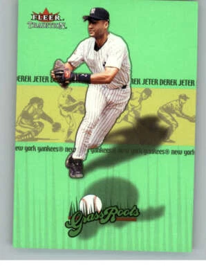 2002 Fleer Tradition Grass Roots #3 Derek Jeter (ref 145553) - Image 1 of 2