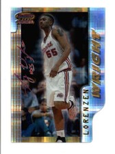 LORENZEN WRIGHT 1997/98 BOWMAN'S BEST PICKS #BP3 DIE-CUT ATOMIC REFRACTOR BC6160