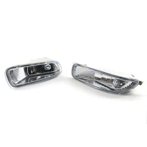 Car Bumper Fog Lights Bulbs For Toyota Corolla 03-04 Clear Lens - Picture 1 of 5