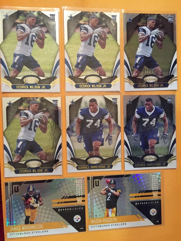 2018 certified rc #d 616/999 dorance armstrong jr. cowboys - Image 1 of 1