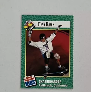 1990 Tony Hawk Sports Illustrated SI For Kids #152 Rookie Card RC Middle Blemish - Bild 1 von 7