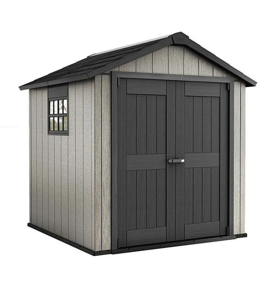 Keter Oakland 759 229x287x242cm Kunststoff-Gartenhaus - Grau