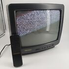 Memorex 13 inch CRT TV Model MT1131 Retro Video Gaming Works With Remote