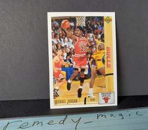 1x MICHAEL JORDAN 1991-92 Upper Deck #44 NBA basketball Chicago Bulls - Picture 1 of 2