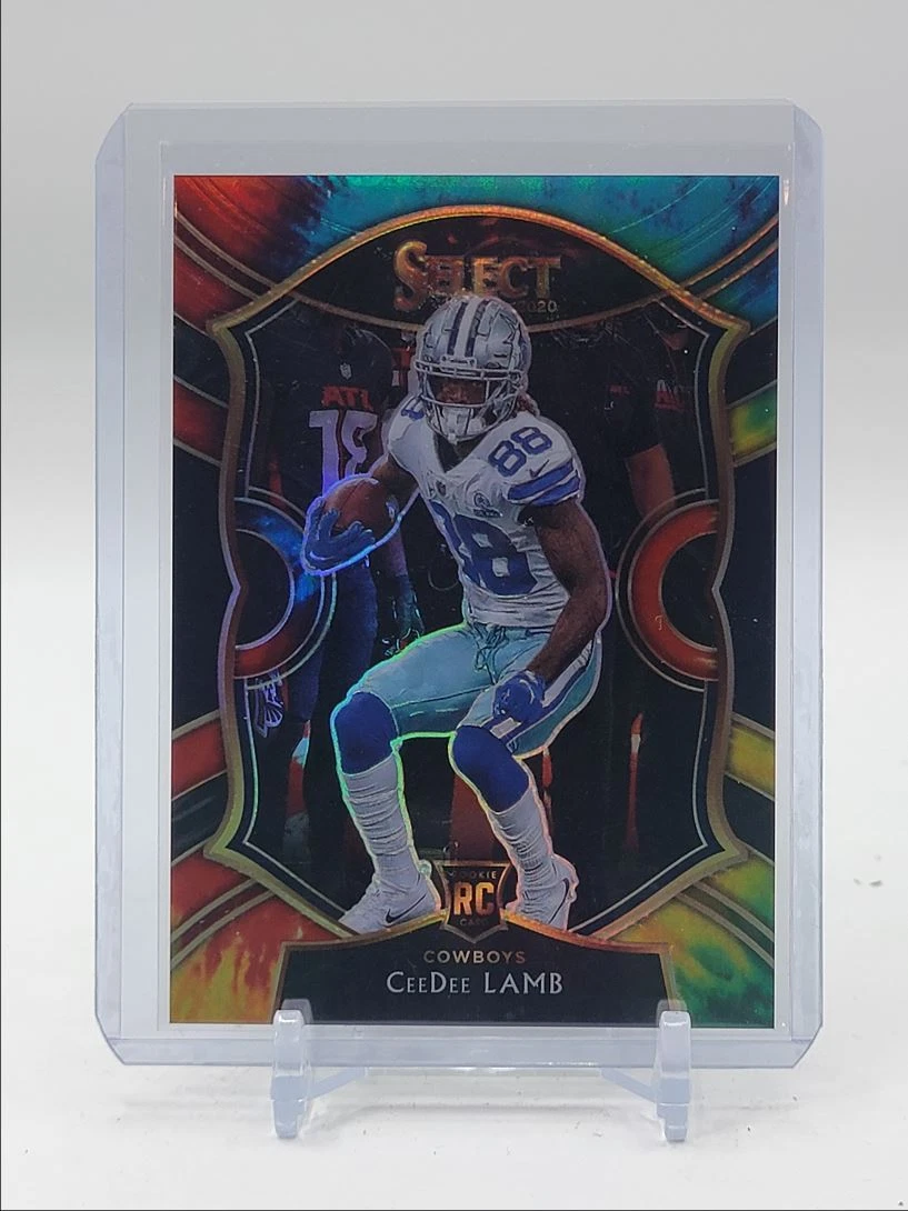 CEEDEE LAMB 2020 SELECT CONCOURSE TIE DYE ROOKIE COWBOYS RC /25 Q0081