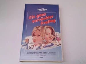 Ein ganz verrückter Freitag 1976 VHS German PAL Walt Disney Video Jodie Foster - Bild 1 von 5