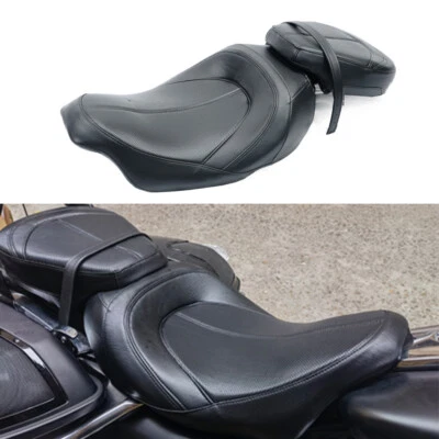 Assento de passageiro motorista para Harley CVO Electra Road Street Glide 2009-21 22 2023 - Imagem 1 de 4