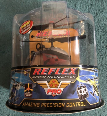2006 Air Hogs Reflex R/C Pro Red Micro Helicopter HTF Rare 44164 New - Image 1 of 3