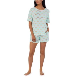 Disney Set 2 Pezzi Camicia Manica Corta/Pigiama Corto/Salotto da Donna, XS, S - Foto 1 di 22