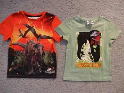 Camiseta 2 Jurassic World Universal Studios Niños Talla 4 Nueva Foto 1 de 4