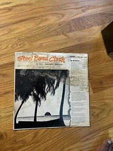 STEEL BAND CLASH OIL DRUM ORCHESTRA COOK LAB RECORDS 1040 VG+ COLORED VINYL - Picture 1 of 7