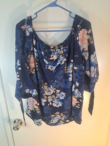Top Misia 3X Azul Floral - Imagen 1 de 3