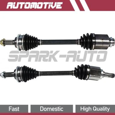 Juego de pares de ejes articulados CV delanteros 2 piezas NUEVO para Mercury Milan 2011 2010 Foto 1 de 4