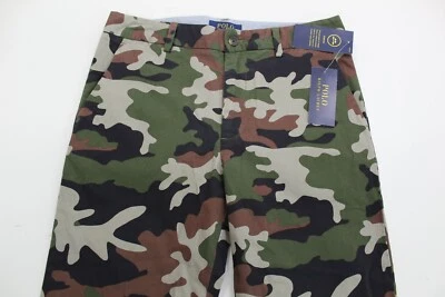 Pantalones chinos Polo Ralph Lauren CAMO sarga 18 niños  Foto 1 de 4