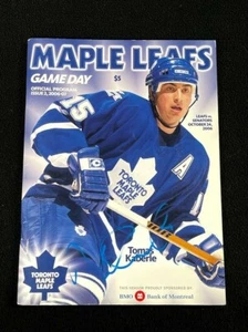 Tomas Kaberle Signed 2006/07 Toronto Maple Leafs Program - Picture 1 of 1