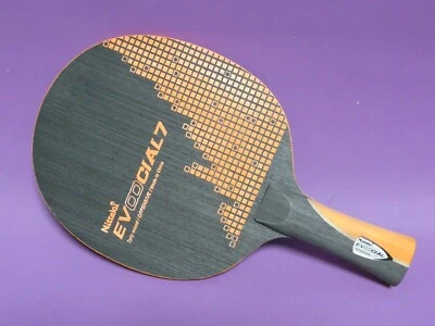 Nittaku EVOOCIAL 7 Offensive Tischtennisholz, Tischtennis TT Holz konkav - Bild 1 von 4